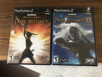 Baldur's Gate: Dark Alliance 1 and 2.